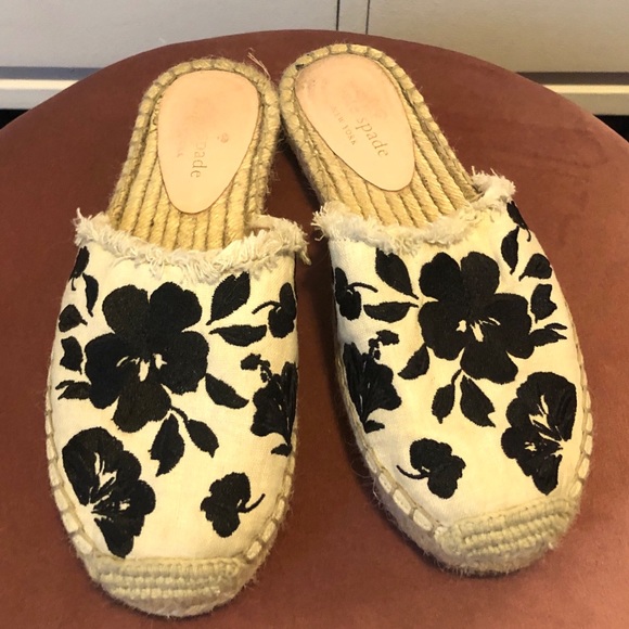 kate spade Shoes - Kate Spade Espadrille Mule Slides